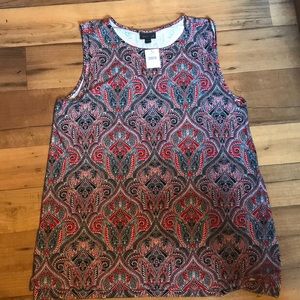 J.jill sleeveless tunic top